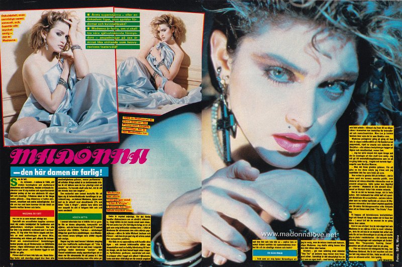 1985 - Unknown month - OKEJ - Sweden - Madonna den har damen ar farlig