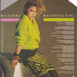 1985 - Unknown month - Unknown magazine - UK - Madonna Material girl