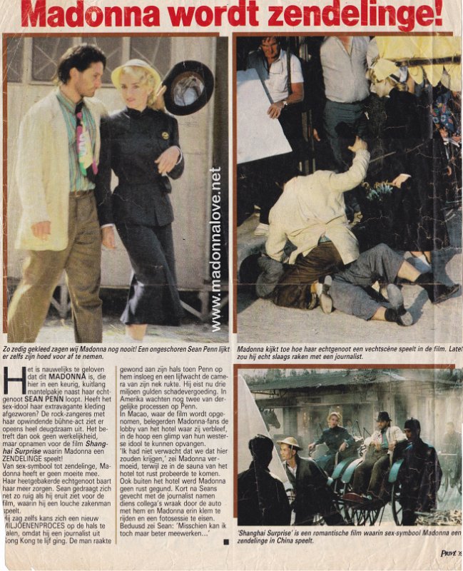 1986 - Unknown month - Prive - Holland - Madonna wordt zendelinge