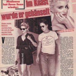 1986 - Unknown month - Bravo - Germany - Im Knast wurde er gehanselt