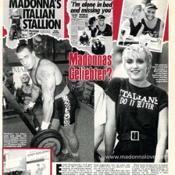1986 - Unknown month - Bravo - Germany - Madonnas geliebter