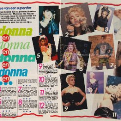 1986 - Unknown month - Hitkrant - Holland - Madonna en Madonna en Madonna en Madonna