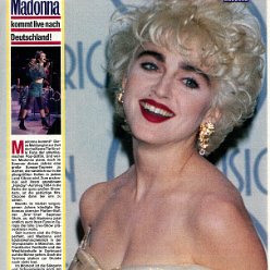 1987 - March - Bravo - Germany - Madonna kommt live nach Deutschland