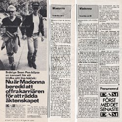 1987 - September - DAM - Sweden - Nu ar Madonnna beredd att