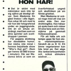 1987 - September - Vecko Revyn - Sweden - Se san stil hon har