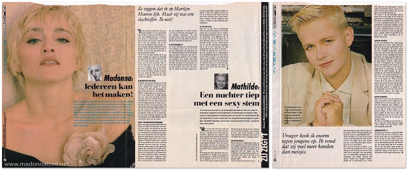 1987 - Unknown month - CLUB - Holland - Madonna - iedereen kan het maken