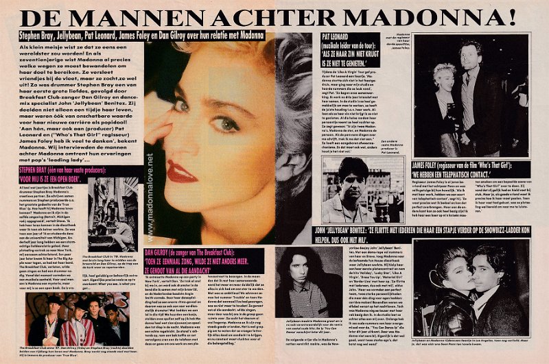 1987 - Unknown month - Hitkrant - Holland - De mannen achter Madonna