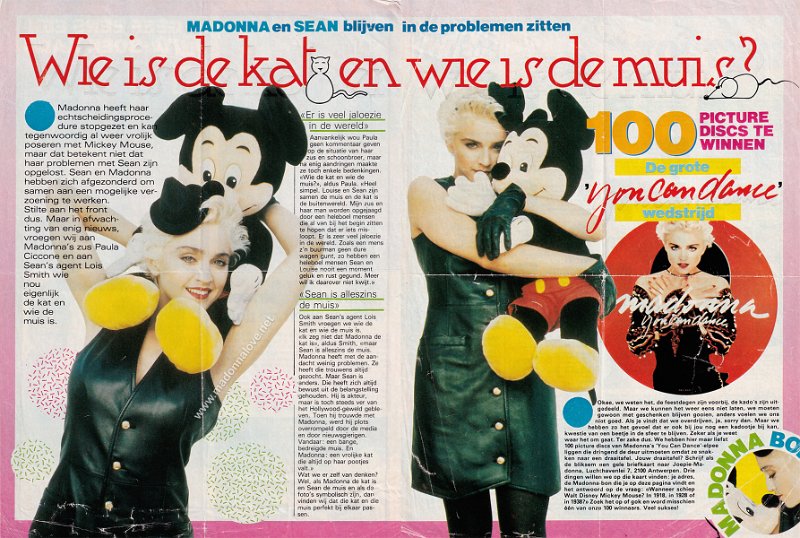 1987 - Unknown month - Joepie - Belgium - Wie is de kat en wie is de muis