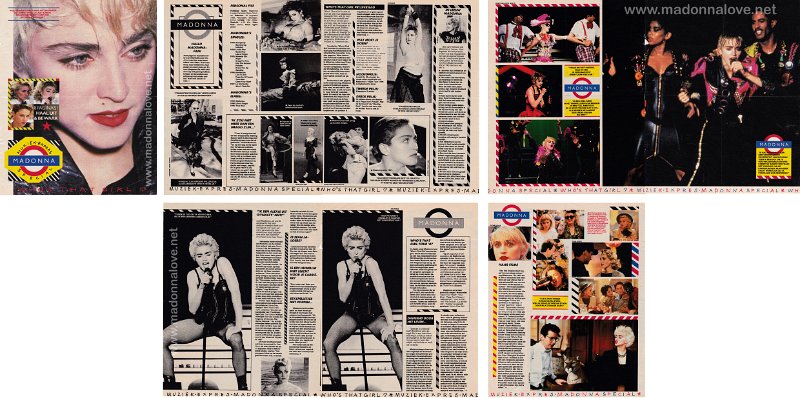1987 - Unknown month - Muziek Express - Holland - Madonna special Who's that girl
