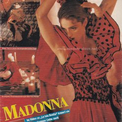 1987 - Unknown month - Bravo - Germany - Im video zu La isla bonita trauert sie