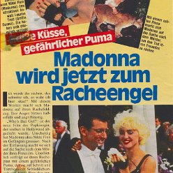 1987 - Unknown month - Freizeit revue - Germany - Madonna wird jetzt zum racheengel
