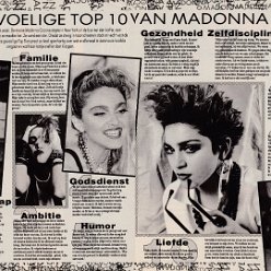 1987 - Unknown month - Hitkrant - Holland - De gevoelige top 10 van Madonna