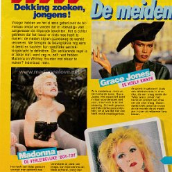 1987 - Unknown month - Hitkrant - Holland - Madonna de verleidelijke toy-boy