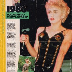 1987 - Unknown month - Margriet - Holland - 1986 Madonna _ Meryl Streep