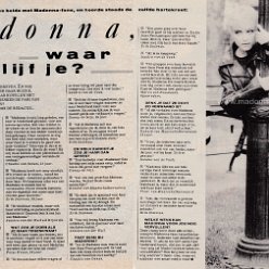 1987 - Unknown month - Muziek express - Holland - Madonna waar blijf je