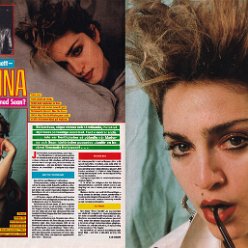 1987 - Unknown month - OKEJ - Sweden - Blondinen som blev brunett - Madonna - aterigen tillsammans med Sean