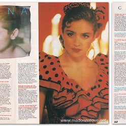 1987 - Unknown month - Smash Hits - UK - Madonna - I am a nice little ducky