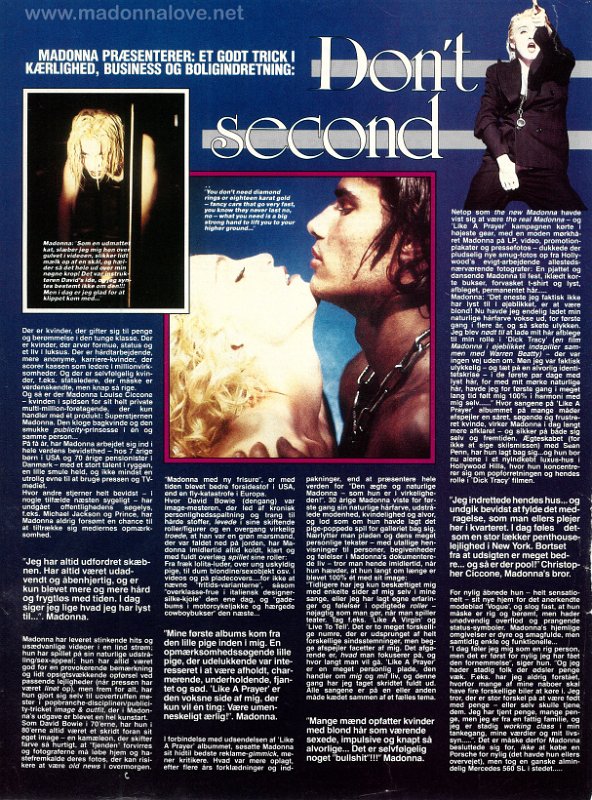 1989 - Unknown month - Unknown magazine - Denmark - Don't second