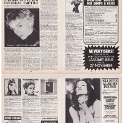 1990 - November - Record Collector - UK - Madonna overseas rarities