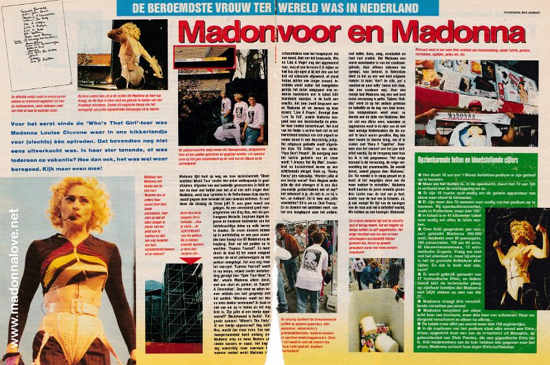 1990 - Unknown month - Hitkrant - Holland - Madonvoor en Madonna