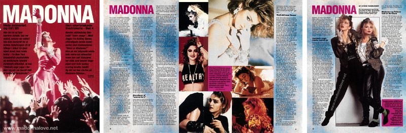 1990 - Unknown month - Unknown magazine - Denmark - Madonna den uforalskede livshistorie - Del 4