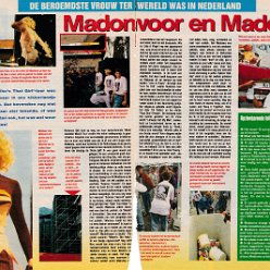 1990 - Unknown month - Hitkrant - Holland - Madonvoor en Madonna