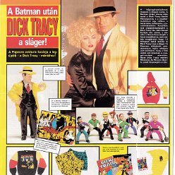 1990 - Unknown month - Popcorn - Hungary - A batman utan dick tracy a slager!
