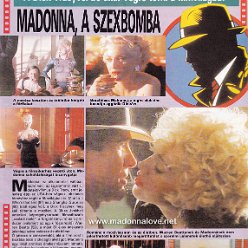 1990 - Unknown month - Popcorn - Hungary - Madonna, a szexbomba