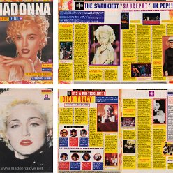 1990 - Unknown month - Smash Hits - UK - Madonna a Smash Hits special