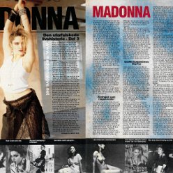 1990 - Unknown month - Unknown magazine - Denmark - Madonna den uforalskede livshistorie - Del 3