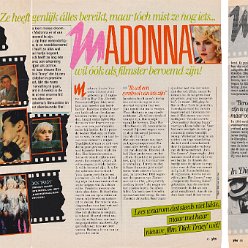 1990 - Unknown month - Yes - Holland - Madonna wil ook als filmster beroemd zijn!