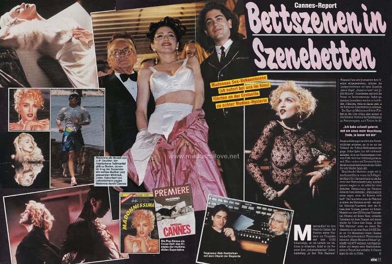 1991 - June - Kino - Germany - Bettszenen in Szenebetten