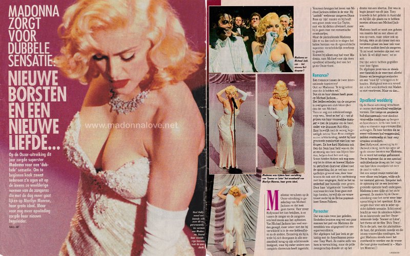 1991 - Unknown month - Weekend - Holland - Madonna zorgt voor dubbele sensatie