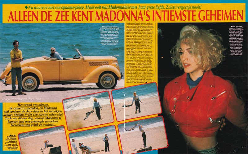 1992 - October - Top10 - Holland - Alleen de zee kent Madonna's intiemste geheimen