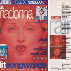 1993 - July - Smash Hits - UK - Smash Hits pull-out songbook - Rain Madonna