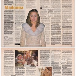 1996 - Unknown month - Unknown magazine - Hungary - Madonna nem veletlenul mondta Alan Parkernek