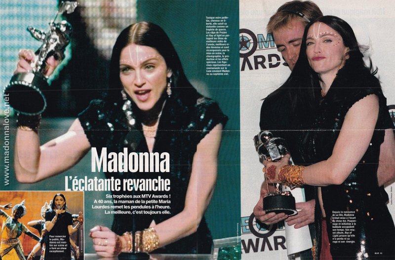 1998 - Unknown month - Allo - France - Madonna leclatante revanche