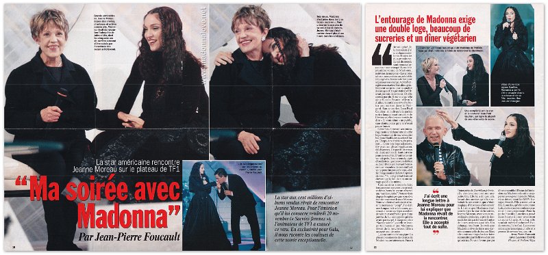 1998 - Unknown month - Gala - France - Ma soiree avec Madonna