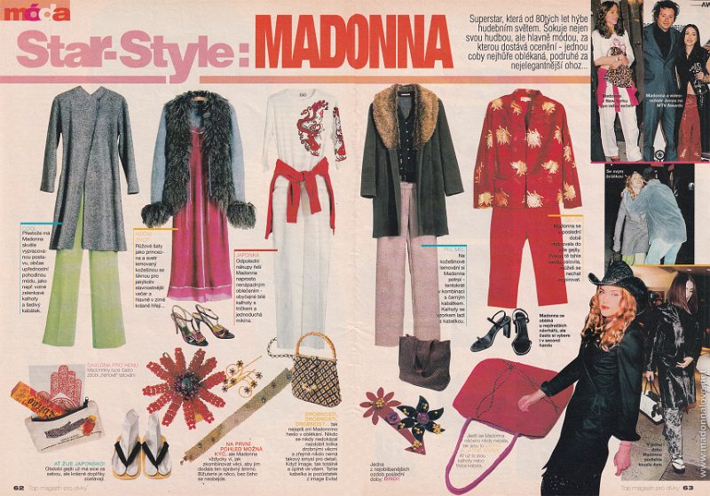 1998 - Unknown month - Top magazin pro Divky - Czech Republic - Star-style Madonna