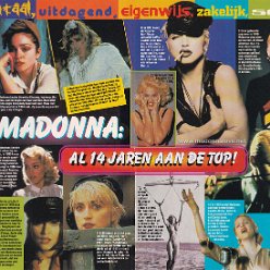 1998 - Unknown month - Hitkrant - Holland - Madonna al 14 jaren aan de top