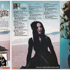 1998 - Unknown month - Star Songs - France - Madonna - Pour rien au monde je ne changerais de vie