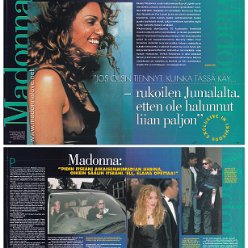 1998 - Unknown month - Suosikki - Finland - Madonna - I have never been so happy