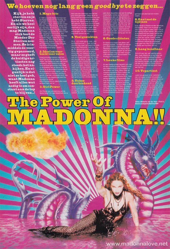 1999 - Unknown month - Hitkrant - Holland - The power of Madonna