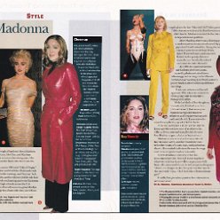 2000 - July - Biography magazine - USA - Bioscope - Style Madonna