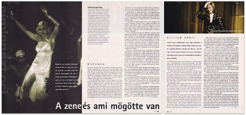 2000 - Unknown month - MAX - Hungary - A zene es ami mogotte van