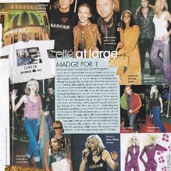 2000 - Unknown month - ELLE - UK - Madge for it