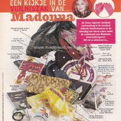 2000 - Unknown month - Fancy - Holland - Een kijkje in de vuilniszak van Madonna