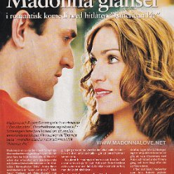 2000 - Unknown month - FilmTidningen - Sweden - Madonna glanser - i romantisk komedi med hitlaten American Pie