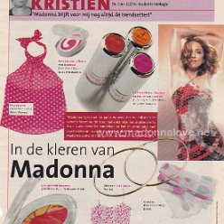 2000 - Unknown month - Unknown magazine - Holland - In de kleren van Madonna