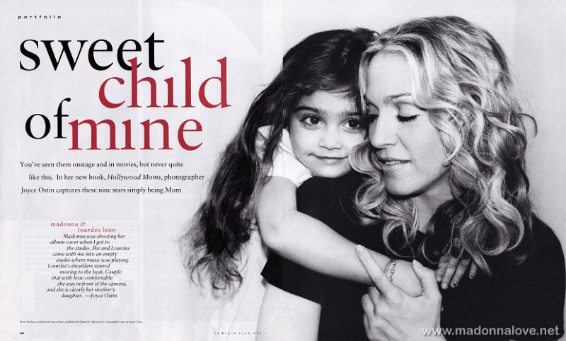 2001 - June - Instyle - USA - Sweet child of mine